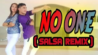 No One ( Salsa Remix ) | ANJ Crew | Forever Young Crew | Dance Fitness