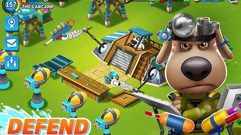 Talking Tom Camp Part 6 (by Outfit7) / Android Gameplay HD