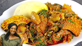 Efo riro soup - how to cook efo riro (AUTHENTIC)