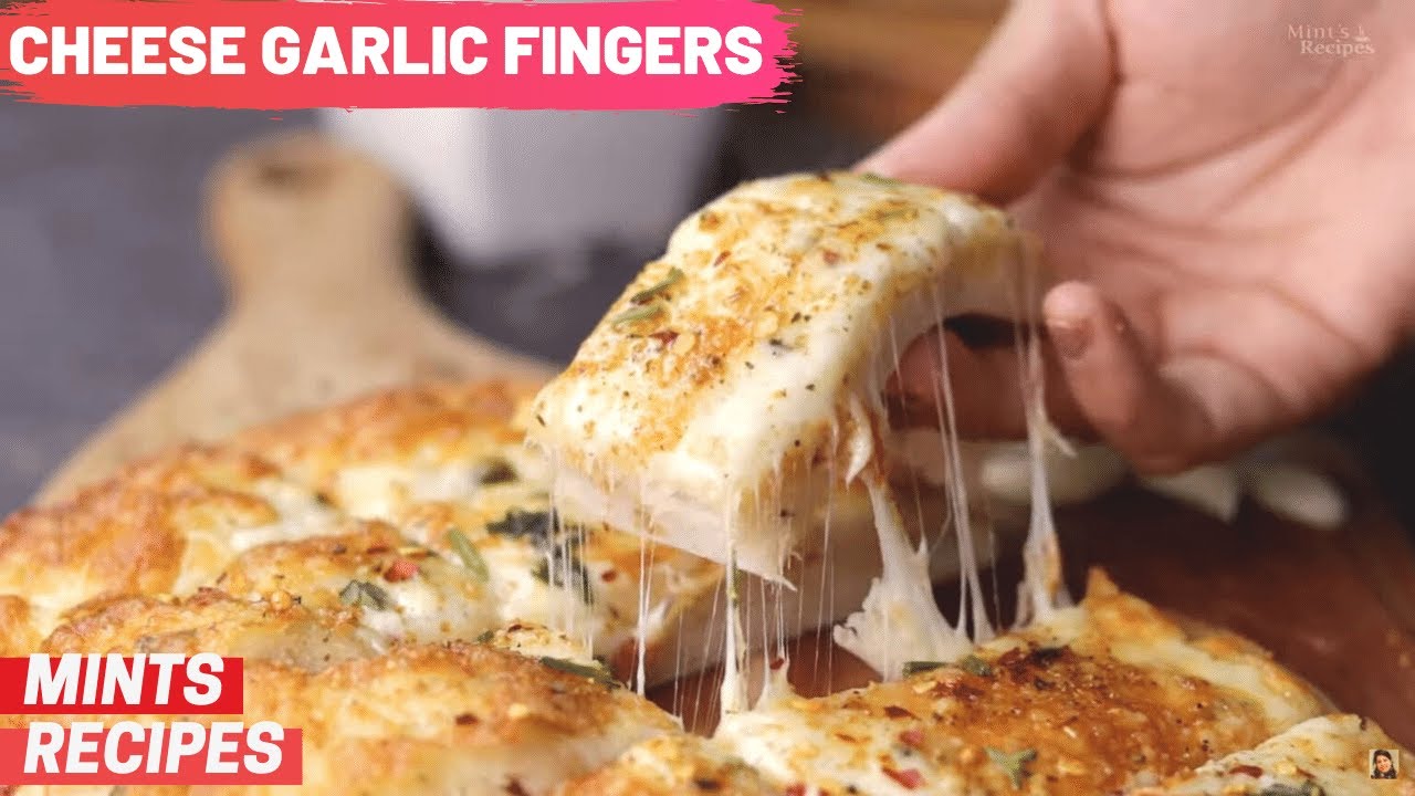 Cheese Garlic Finger Recipe: Amazing Snacks Recipe | MintsRecipes