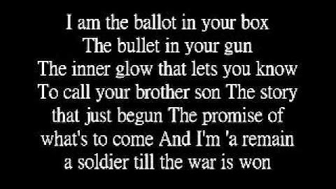 The Boondocks Theme lyrics