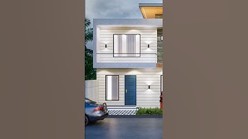 Front Elevation Design in #sketchup #enscape #shorts