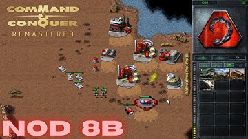 Command & Conquer Remastered - NOD Mission 8B - NEW CONSTRUCTION OPTIONS ZAIRE EAST (Hard)