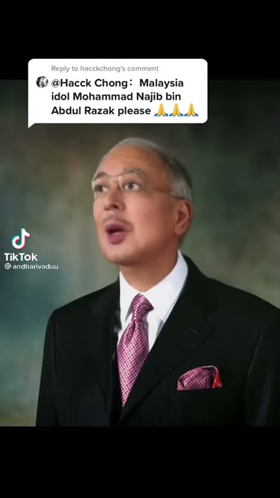 Dato Najib Menyanyi | TikTok