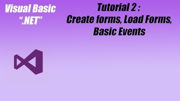 [VB.NET] Create forms, Load forms, Basic events EP: 2 Jakes Basic Tutorials