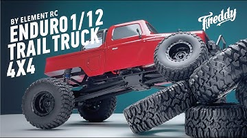 Made for off-road adventures. Enduro12 Ecto Trail Truck by Element RC. 1/12 Scale RC Car.