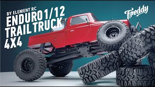 Made for off-road adventures. Enduro12 Ecto Trail Truck by Element RC. 1/12 Scale RC Car.