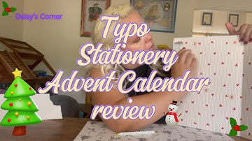 Typo Stationery Advent Calendar