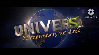 Universal pictures logo (celebrate shrek 20th anniversary)