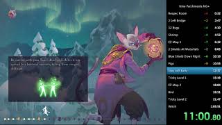 Nine Parchments NG+ Speedrun in 1:04:28