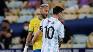 سبب ايقاف مباراة البرازيل والارجنتين في تصفيات كأس العالم 2022 شاهد الصحة البرازيلية توقف المباراة