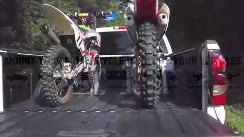 Lock N Load PRO Motorcycle Transport System | Truck Installation & Use TRUCK BED | MXstore.com.au