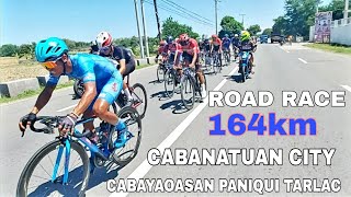 FULL RECAP CABANATUAN CITY TO CABAYAOASAN PANIQUI TARLAC ROAD RACE 164km