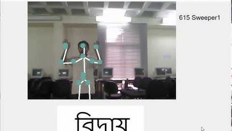 Bengali Sign Language Recognition using Kinect