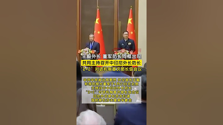 王毅外长董军防长同框出现！
