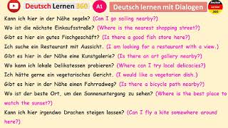 Deutsch Lernen A1  | German Phrases to Know | Basic German Conversation ~ Learn German || A1 level