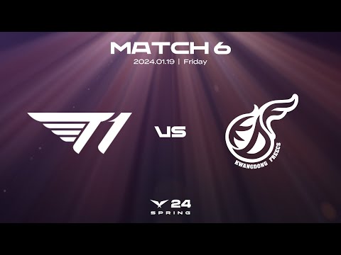 T1 vs. KDF | Match6 Highlight 01.19 | 2024 LCK Spring Split