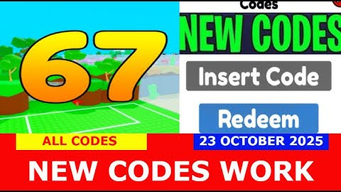 *NIEUWE CODES* [🌌] 67 Clicker! ROBLOX | ALLE CODES | 23 OKTOBER 2025