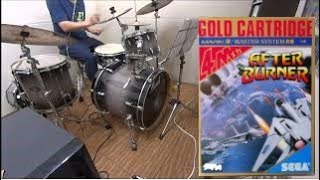 After Burner-Sega Sound Team-Drum Cover By Prog Boy Japan