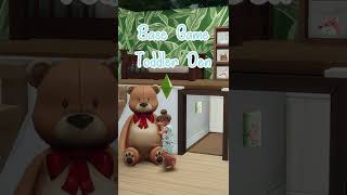 Base Game Toddler Den │ Sims 4  │ No CC │ Build Tips