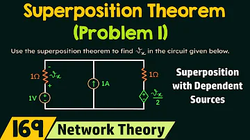 Can superposition theorem be used for dependent sources?