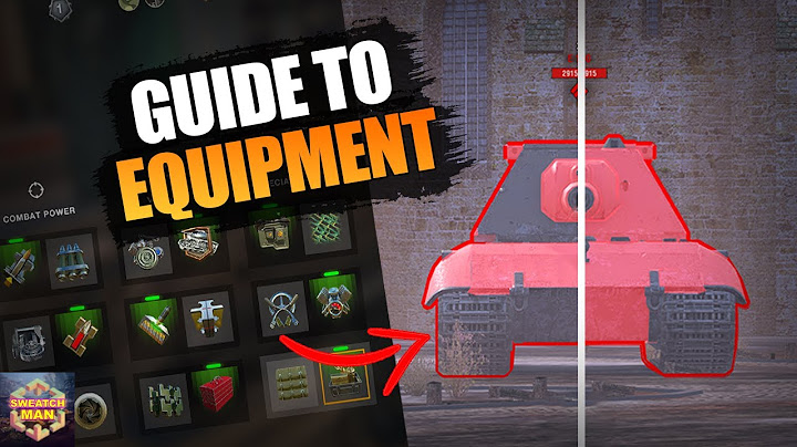 Guide How To Install Equipment On Any Tanks in WoT Blitz