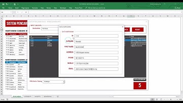 FULL TUTORIAL SISTEM PENCARIAN DATA TERLENGKAP | PENCARIAN DATA BEDA SHEET DENGAN VBA