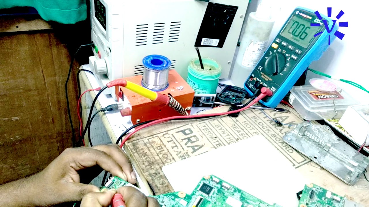 HP G4 Laptop 3v,5v IC Not Working