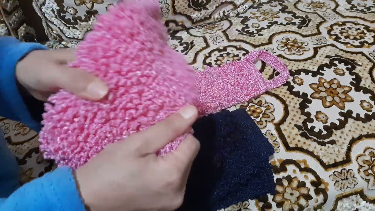 كيس الحمام 🛀 🛀 (كيس الصابون للوجه و  الجسم و الظهر ) للرجال و النساء 😍😍