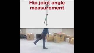 A Study of Gait Analysis with a Smartphone for Measurement of Hip Joint Angle