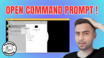 How to Open Command Prompt in Windows 10
