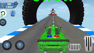 Police Car Stunts GT Racing: Ramp Car Stunt - Driving Simulator - Car Games 2021 screenshot 5