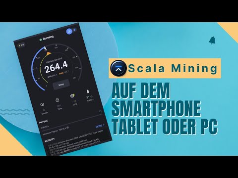 Scala Mining auf dem Smartphone, Tablet oder PC