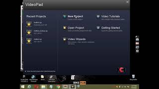 Video pad software free download screenshot 2