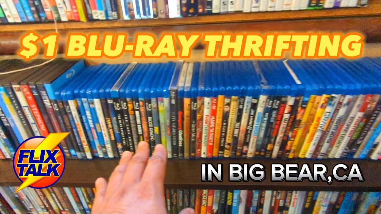 DVD / BluRay Hunting Haul in Big Bear , CA 1 Deals!? 😲 🐻 YouTube