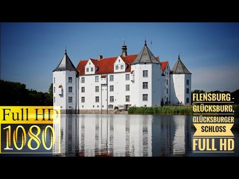 Flensburg: Flensburg - Glückburg, Schloss Glücksburg ,  Full HD , Drone