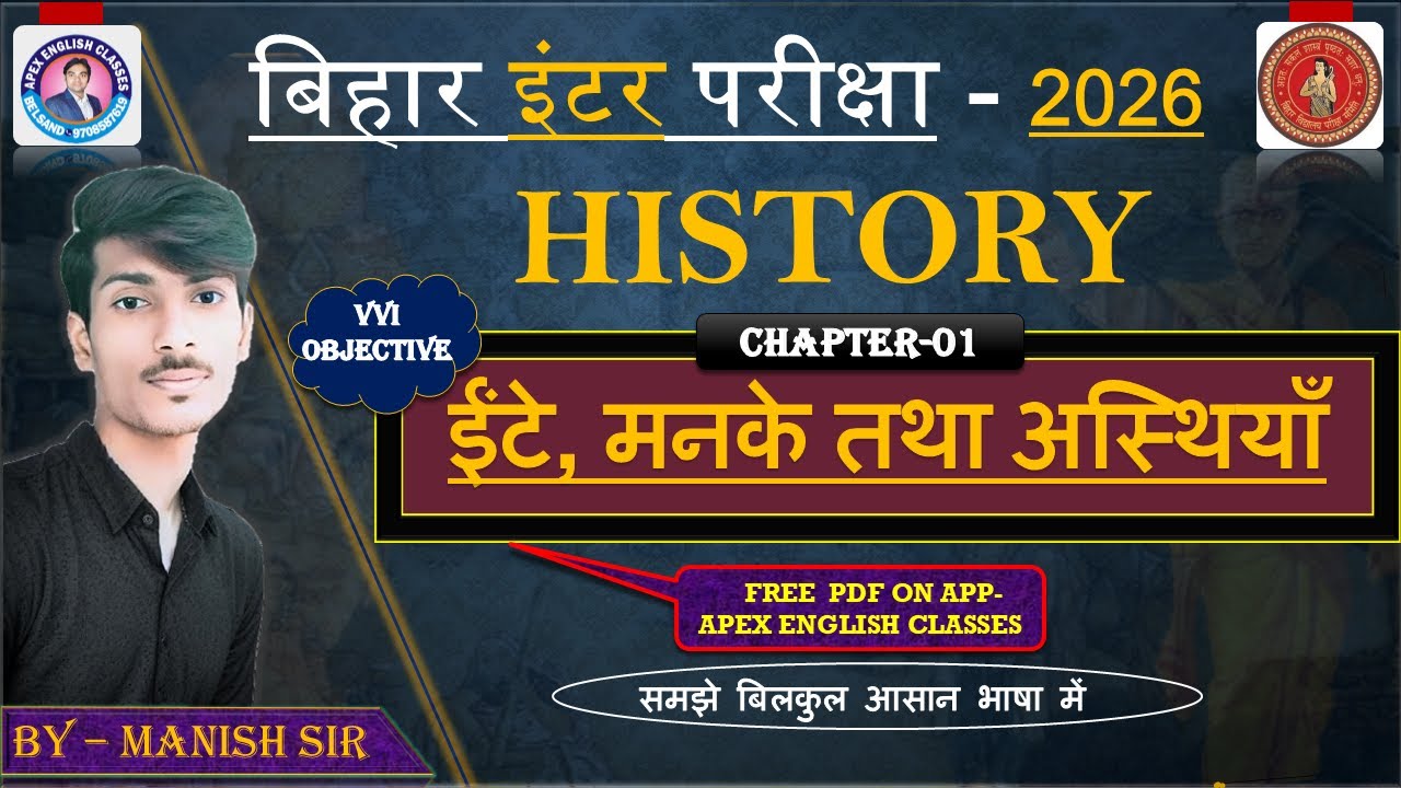 12TH HISTORY MVVI OBJECTIVE QUESTINOS ll CHAPTER 01 ईंटे, मनके तथा अस्थियाँ /हड़प्पा सभ्यता ll