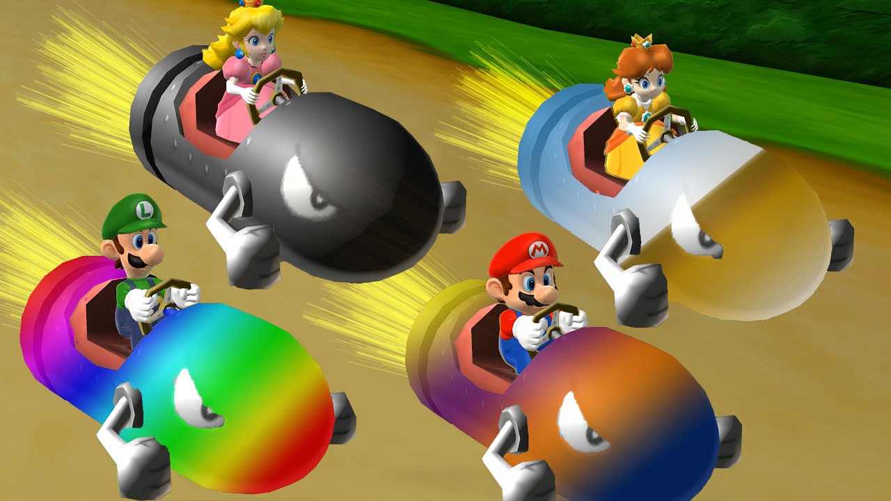 Mario Party 9 Minigames - Mario vs Luigi vs Peach vs Daisy (Master CPU) #MarioGame