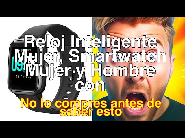 Reseña del Reloj Inteligente de Mujer Fitpolo H205, Smartwatch con Ritmo  Cardíaco y Podómetro 