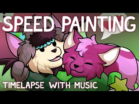 Speed Painting ~ GLOMP (YCH commission)