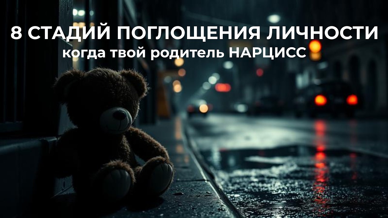 8 стадий ПОГЛОЩЕНИЯ,  когда твой родитель-НАРЦИСС