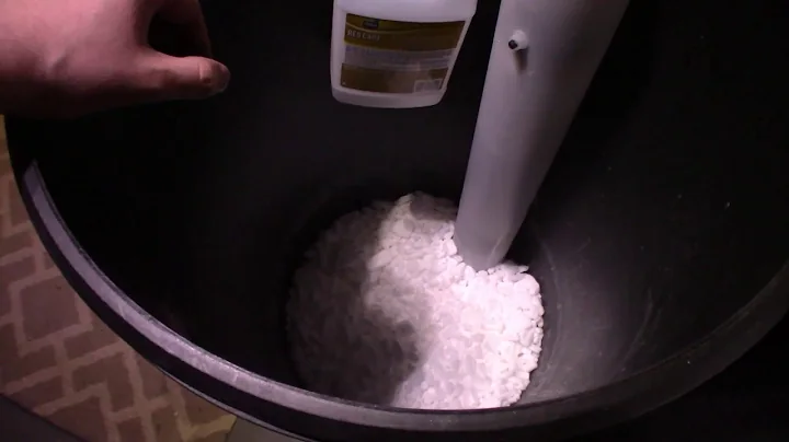 How to Clean a Water Softener Brine Tank & Res Care System | The Green Acre