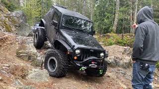 4x4 Off Road - Rain & Rock at Hut Lake, BC
