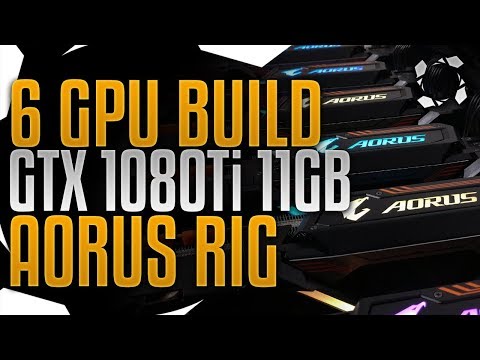 6GPU GTX 1080Ti Aorus Mining Rig Build by BuriedONE Cryptomining