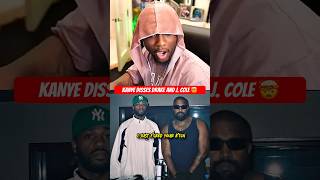 KANYE DISSES DRAKE AND J. COLE 😳
