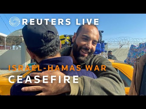 LIVE: Hamas and Israel swap hostages and prisoners as part of truce deal