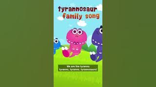 Tyrannosaurus family song #Dinosaur #songs #T-Rex #NurseryRhymes #forKids #REDMON
