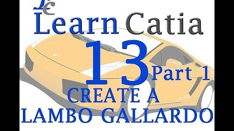 Learn catia V5 Tutorials for beginners GENERATIVE SHAPE DESIGN,SKETCH TRACER,FREE-STYLE |Car|PART1