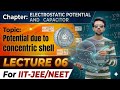 Potential due to concentric shells|Electric potential lecture 06|physics for class 12th/NEET/JEE