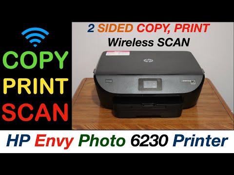 How To Copy, Print, Scan With HP Envy 6230 Printer ?